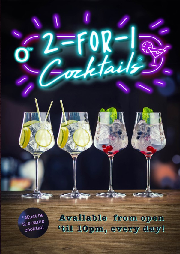 O Bar Drinks | Poster